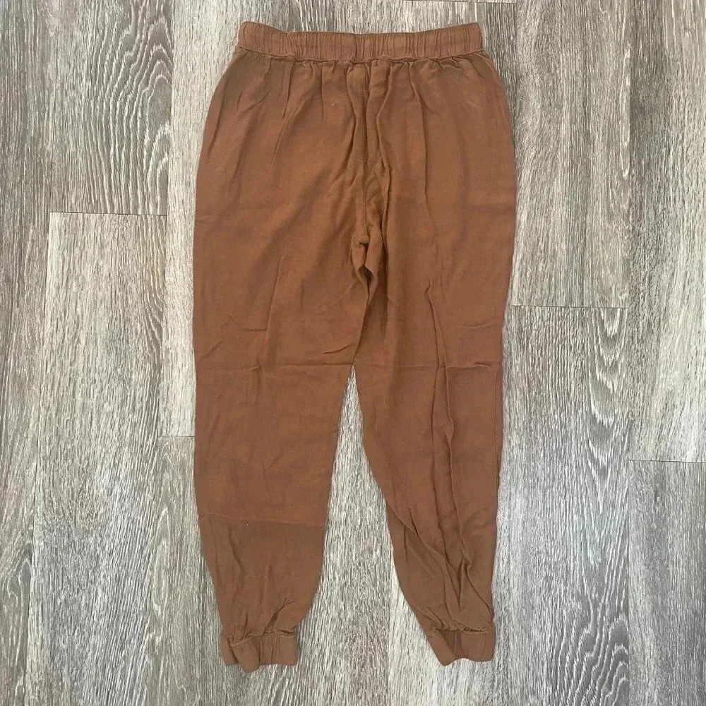Womens Rewash Brown Jogger Pants - XS - Picture 4 of 5